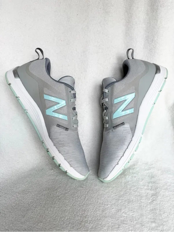 New Balance Womens Gray WX577LG5 Running Shoes Cross-Trainers Size 8 wide width - Image 6