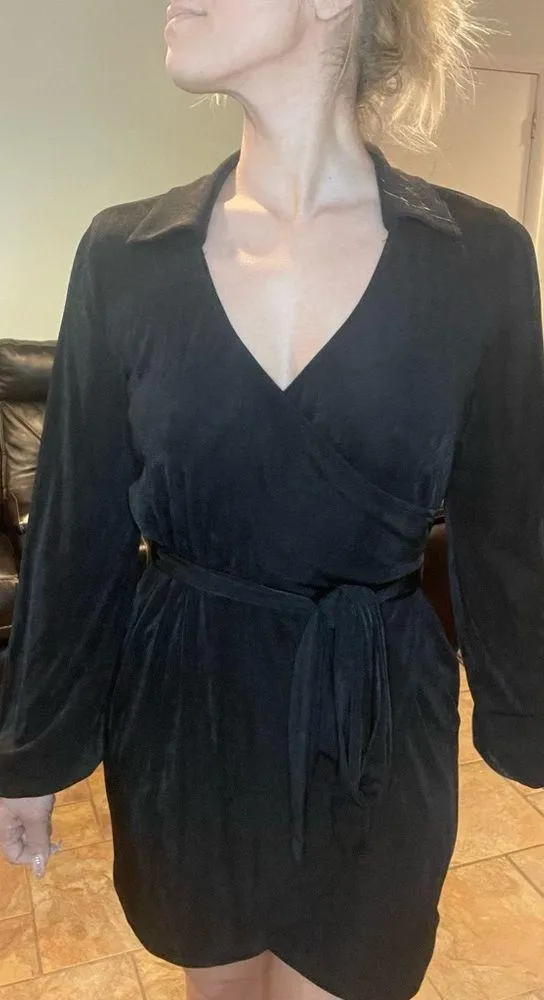 Faux Wrap dress - Image 3