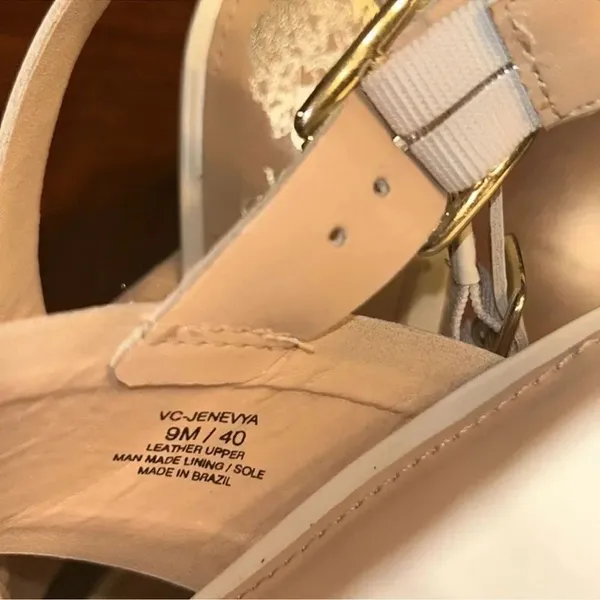 Vince Camuto Cream/ Ivory Slingback Sandals(Size 9M) - Image 13