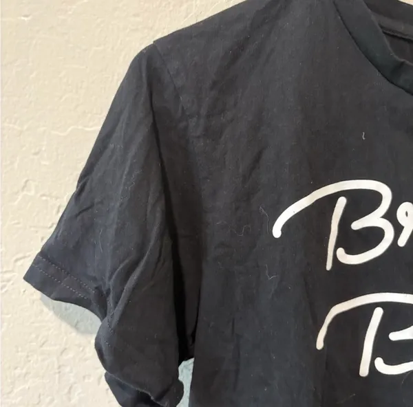 David's Bridal Black “Bride’s Babes” Top - Image 6