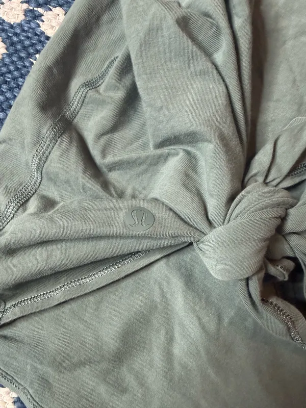 Lululemon All Tied Up Tank Grey Sage  - Image 3