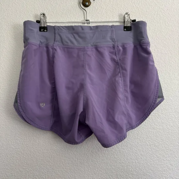 Lululemon Attack the Track Shorts in Purple 6 - Image 3