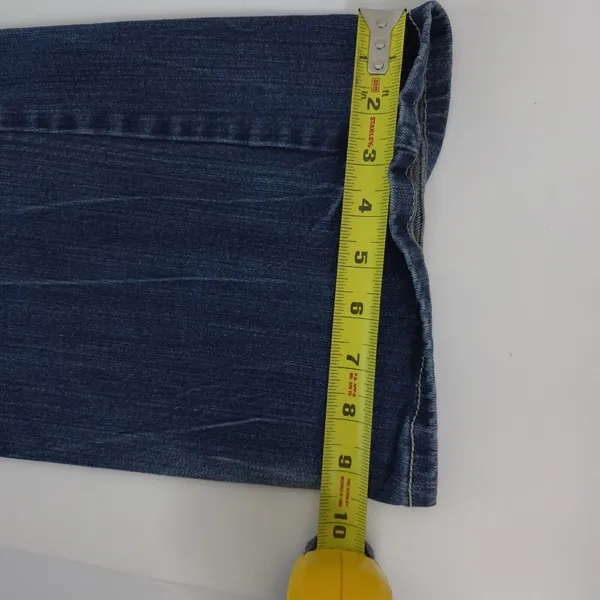 Wrangler Rock 47 Ultra Low Rise Embellished Flare Jeans Size 5x36‎ WHX65MG - Image 12