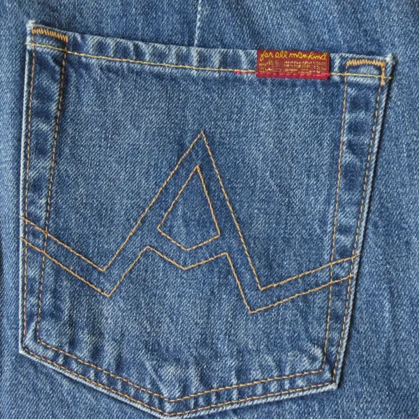 NWT 7 For All Mankind Modern 'A' Pocket in Havana Rigid High Rise Flare Jeans 31 - Image 4