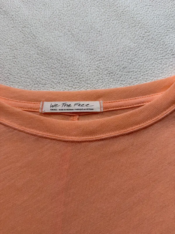 We The Free People Orange Free Tee - Image 2