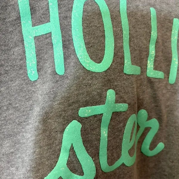 y2k‎ hollister hoodie glitter - Image 2