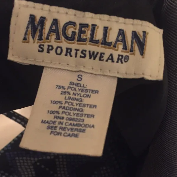 MAGELLAN Outdoors 🛍 BLACK SPORTS VEST SIZE S🛍LINED INSIDE - Image 8