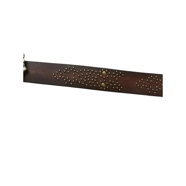 Roper NWOT Women's Size S Bling Studded Cowboy Western Rhinestone‎ Leather Belt - Image 3