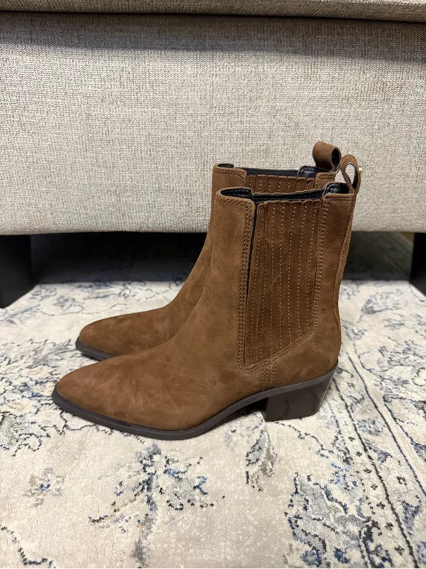 Stuart Weitzman Kai Suede Bootie - Image 5