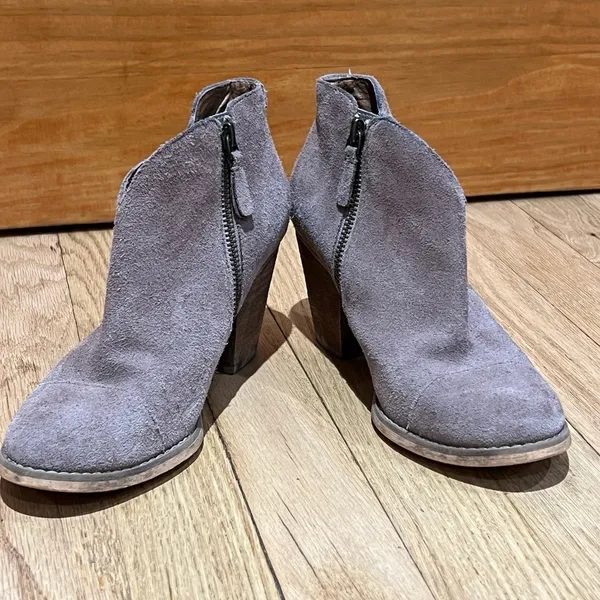 Susina Kayden Lea Ankle Booties Suede Genuine Leather Boots - Image 9