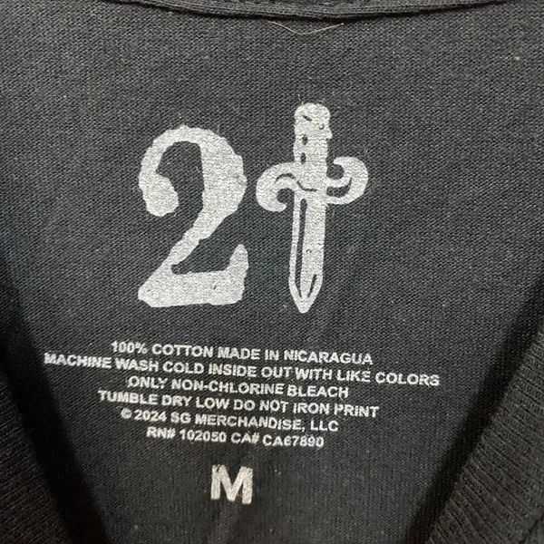 21 Savage American Dream Album T-Shirt medium - Image 4