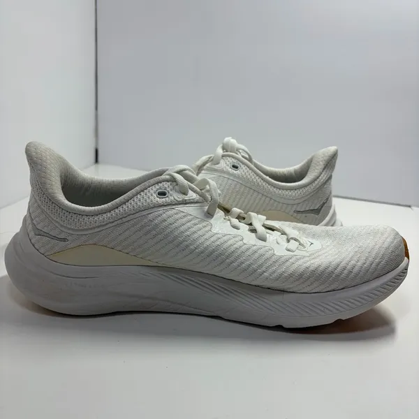 Hoka One One Women’s Solimar 1123075 White Running Shoes Sneakers Size 9.5B Run - Image 4