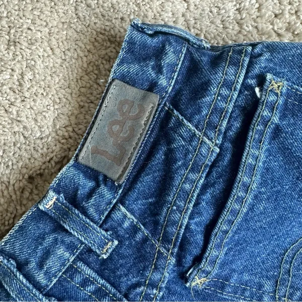 NWT Vintage Lee Relaxed Rider Blue Jeans - Image 6