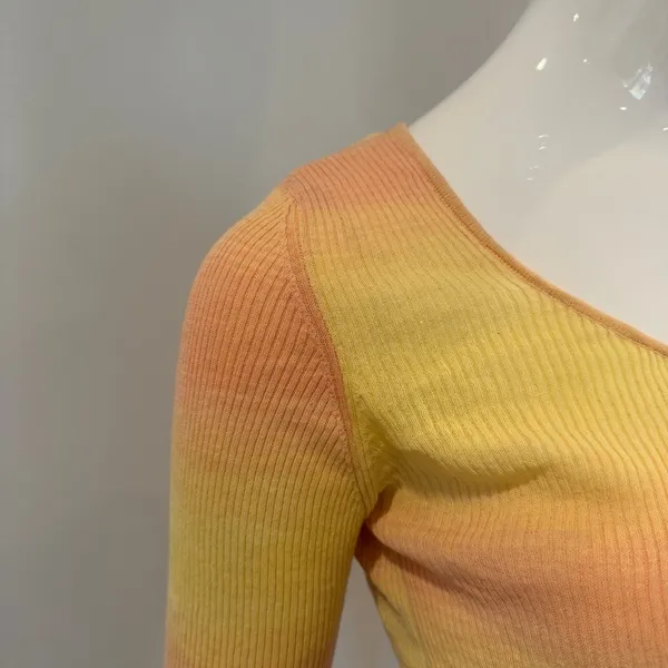 Paloma Wool Sauce Cropped Top Orange - Image 4