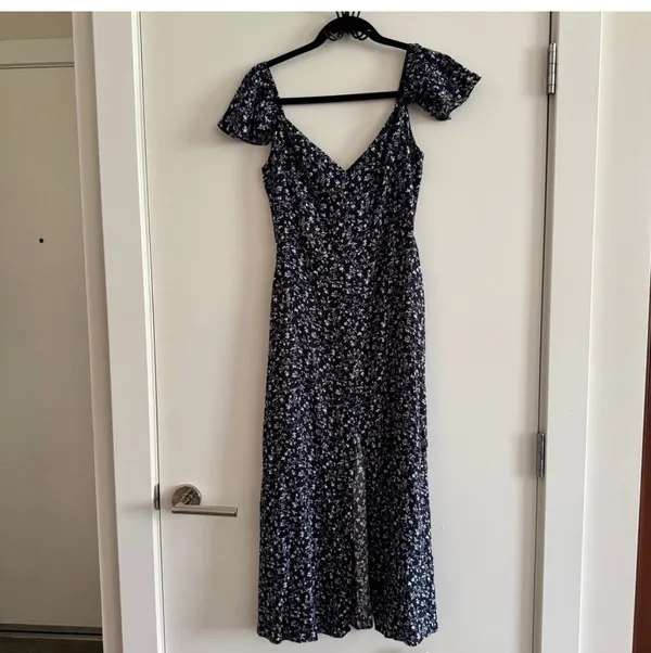 New! Baxley Midi Dress Dark Blue - Image 6