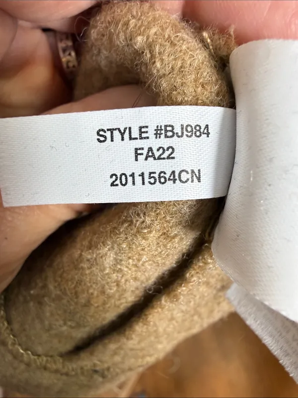 J. Crew Wrap blazer-jacket in Italian boiled wool Tan W2445 Sz 2 - Image 9