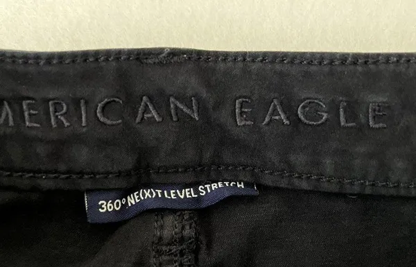 American Eagle Black High Waist Skinny Jeans - Image 5