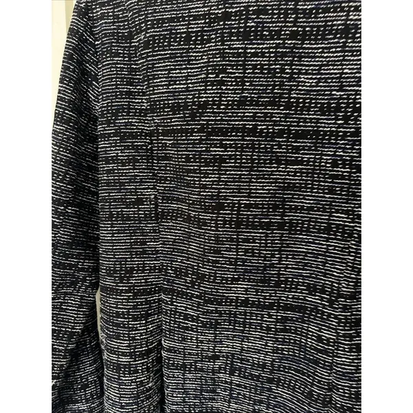 Cabi Navy Tweed Zip Front Jacket Blazer Style 723 Long Sleeve Size 10 - Image 8