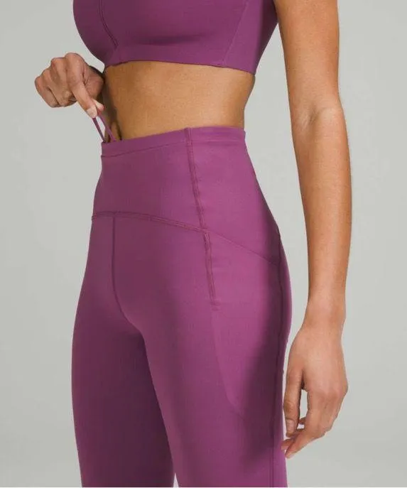 Lululemon Swift Speed High-Rise Tight 25" Vintage Plum - Image 2