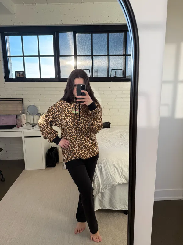 Urban Outfitters Lazy Oaf Cheetah Hoodie - Image 2
