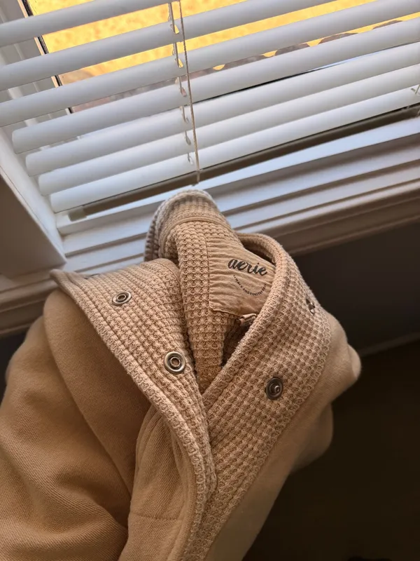 Aerie Getaway Quarter Snap Sweatshirt - Image 9