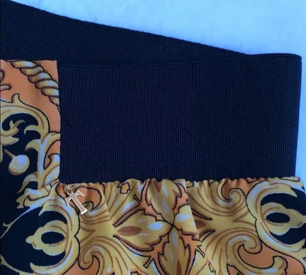Women’s High Rise Pants Medium Multiple - Image 4