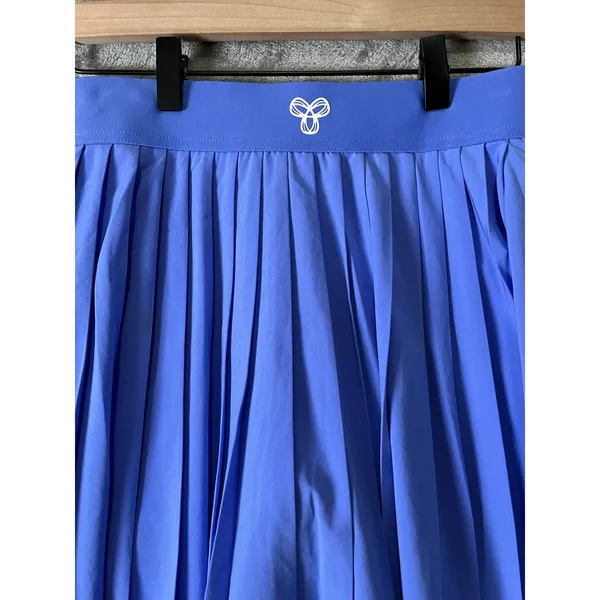 Aritzia TnaMOVE Love Skirt Purple Pleated Tennis Skort BuiltIn Shorts Pockets SM - Image 4