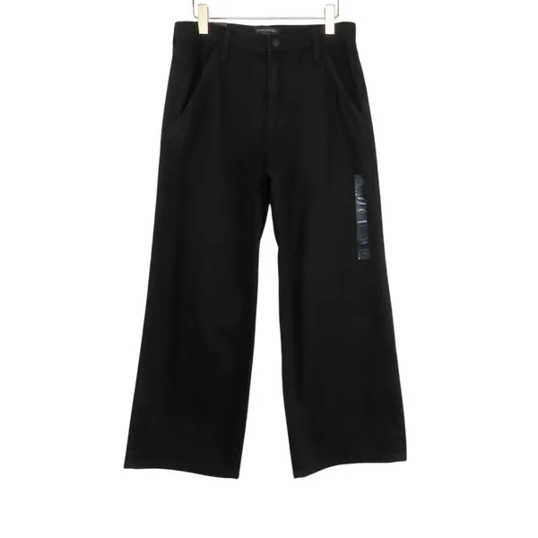 Banana Republic Luxe Jean High Rise Trouser Black Denim Pants Size 29 8 Petite - Image 2
