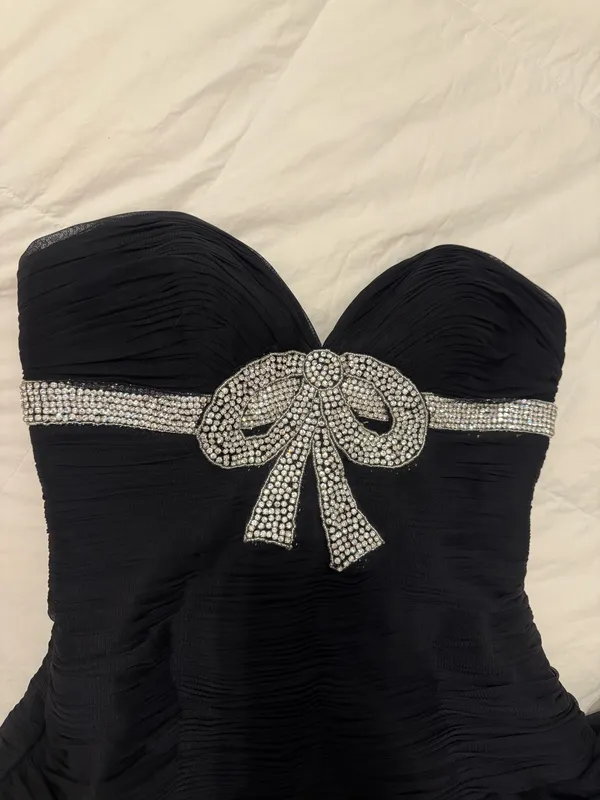 SHERRI HILL Black Homecoming Cocktail Dress - Image 8