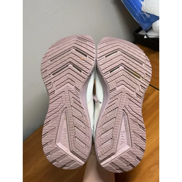 Brooks Women's Ricochet‎ 8 White/Mauve Running Sneakers Size 9.5 Gym Workout - Image 8