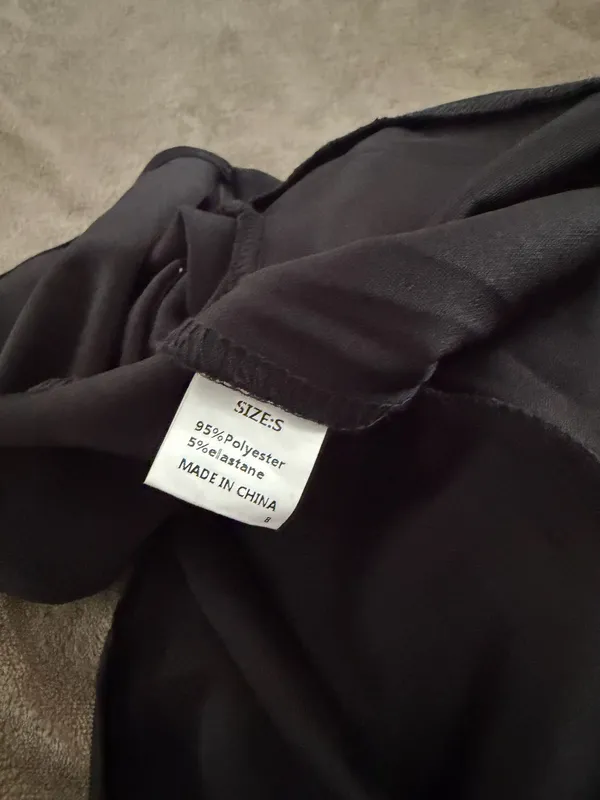 Amazon Black polyester jumpsuit - Image 3