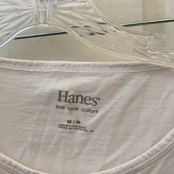 FINAL MARKDOWN Decorative Hanes tee medium - Image 3