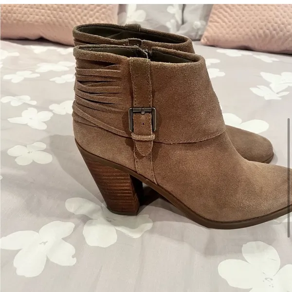Faux Suede Booties - Image 6