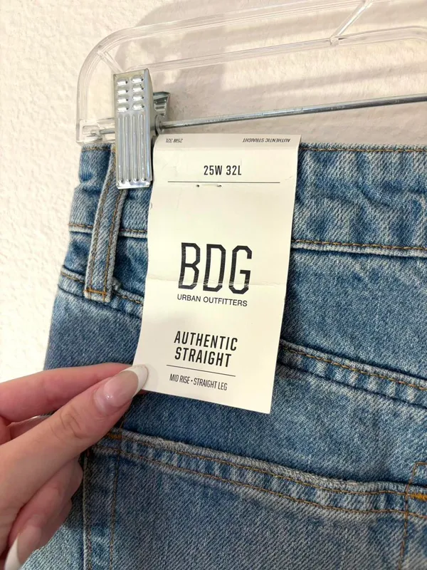 BDG mid waist straight leg jeans NWT - Image 5