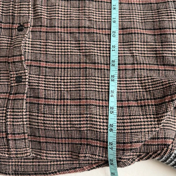 Abercrombie & Fitch Oversized Flannel Shirt Jacket - Image 9