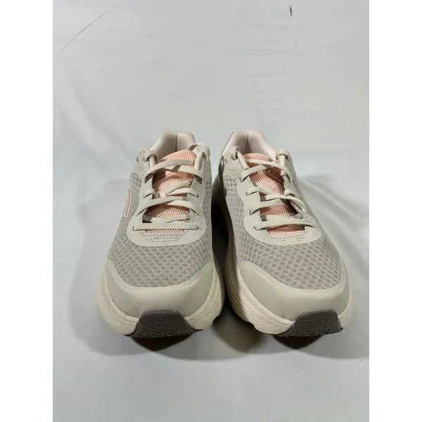 Skechers‎ Max Cushioning Mesh Sneakers Women 9.5 Gray Pink Natural Rocker Sole - Image 2