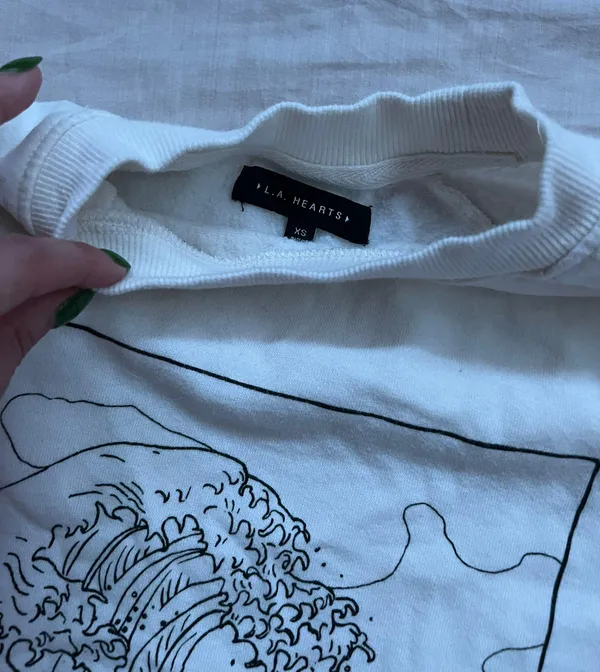 Crop Top Sweatshirt - Image 3