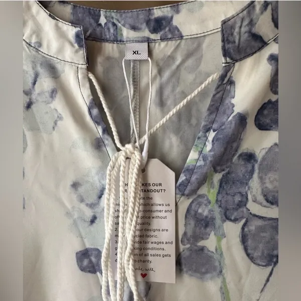 Floral Lounge Dress - Image 5