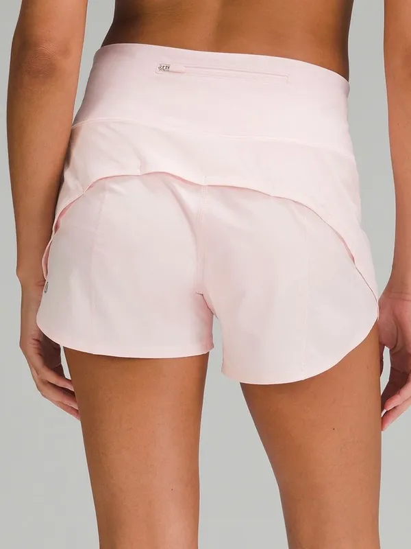 lululemon speed up high rise lined short 4” long strawberry milkshake 6 W7BJ8T - Image 2