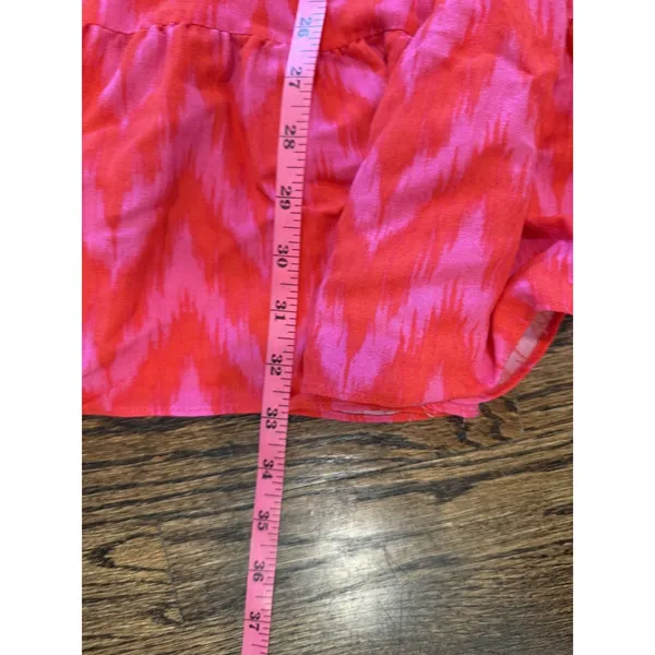 Tuckerneck Pomander Place Hot Pink Ikat Kenzo Dress Size Small - Image 8
