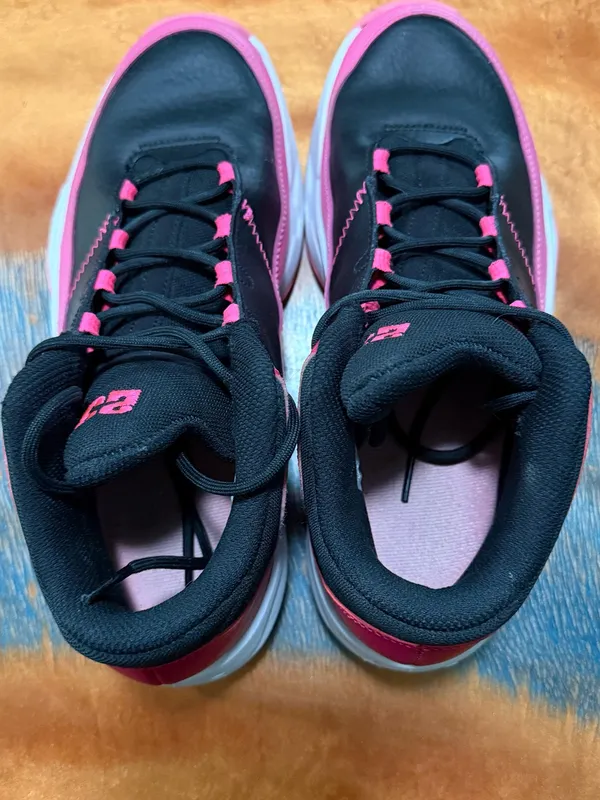 Jordan Max Aura Athletic Sneakers Black Pink 23 - Image 13