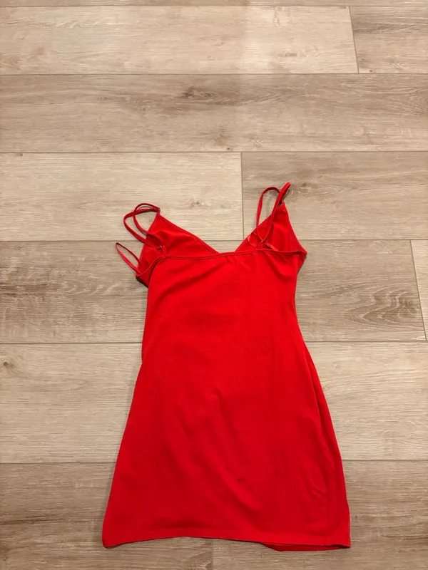 Red Superdown Mini Dress - Image 3