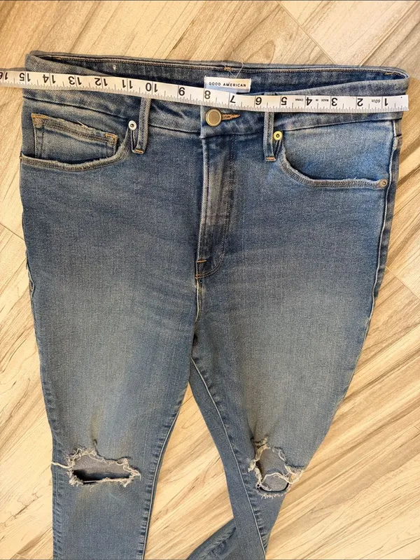 Good American Good Vintage Jeans Blue Size 8 / 29 - Image 4