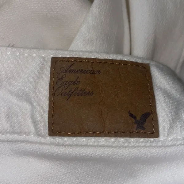 American Eagle outfitters white skinny jeans - Image 3
