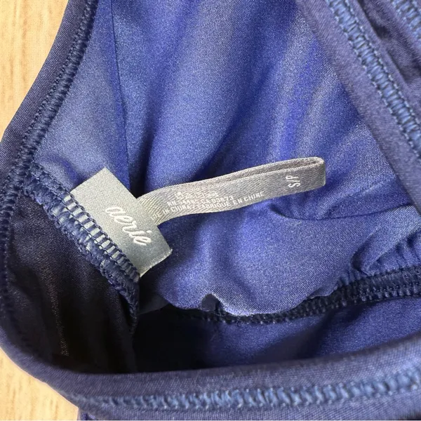 Aerie Navy Crisscross Sports Bra - Image 5