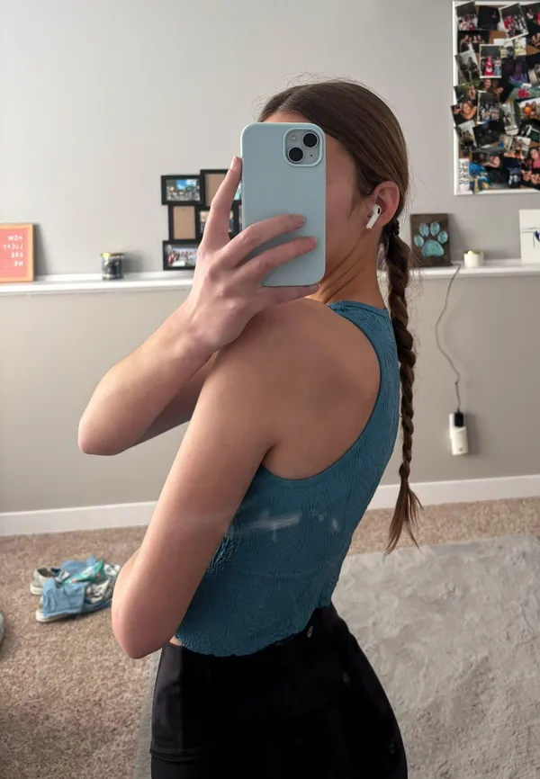 Dillard's Cute Turquoise Tank - Image 2