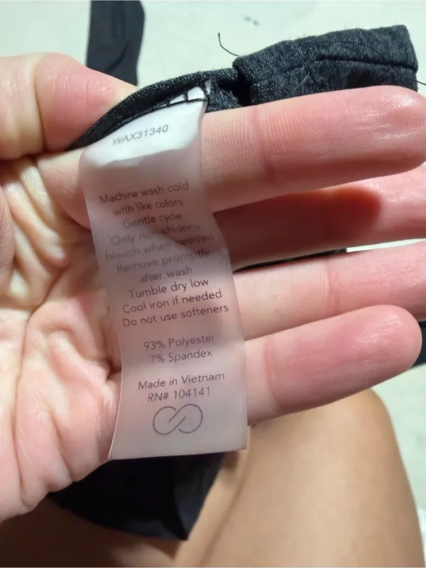 Calia Long Sleeve Crewneck Shirt gray medium - Image 11