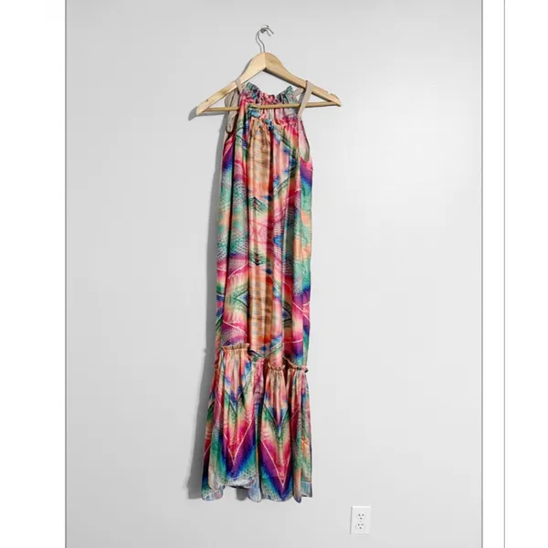 Le Superbe Kaleidoscope Colorful Pride Maxi Dress - Image 6