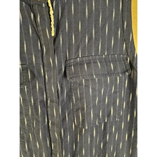 NWOT Faherty Womens Midnight Ikat Saylor Dress‎ Large - Image 3