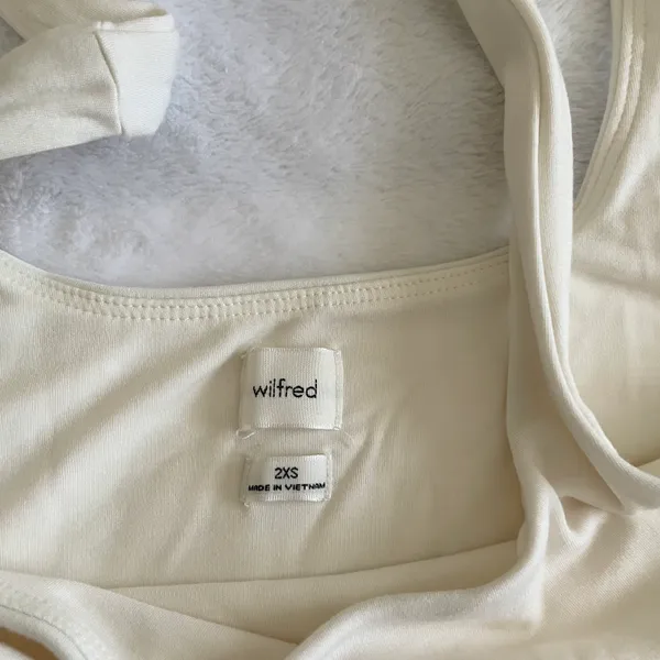 Aritzia Wilfred Saturn Mini Dress - Image 3